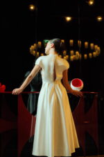 Silk wedding dress with beaded detailing, The Crown Jewel Photo 04