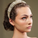 Timeless Gold Bridal Headband