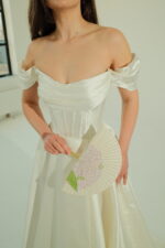 image00050 Rue: A classic off-shoulder gown with graceful draping - Image 3